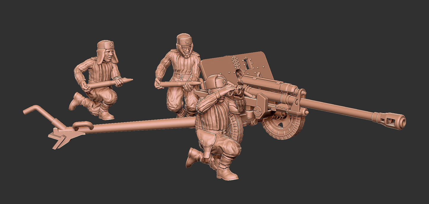 Soviet Winter Zis 3 Team