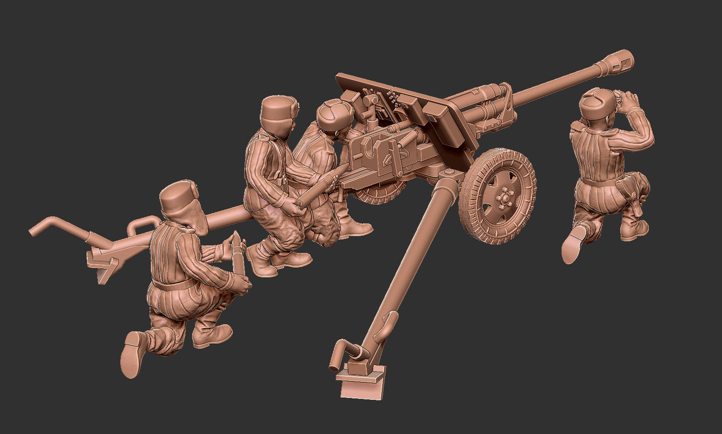 Soviet Winter Zis 3 Team