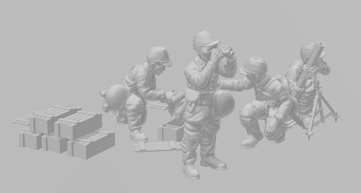 IJA Type 97 8cm Medium Mortar Team