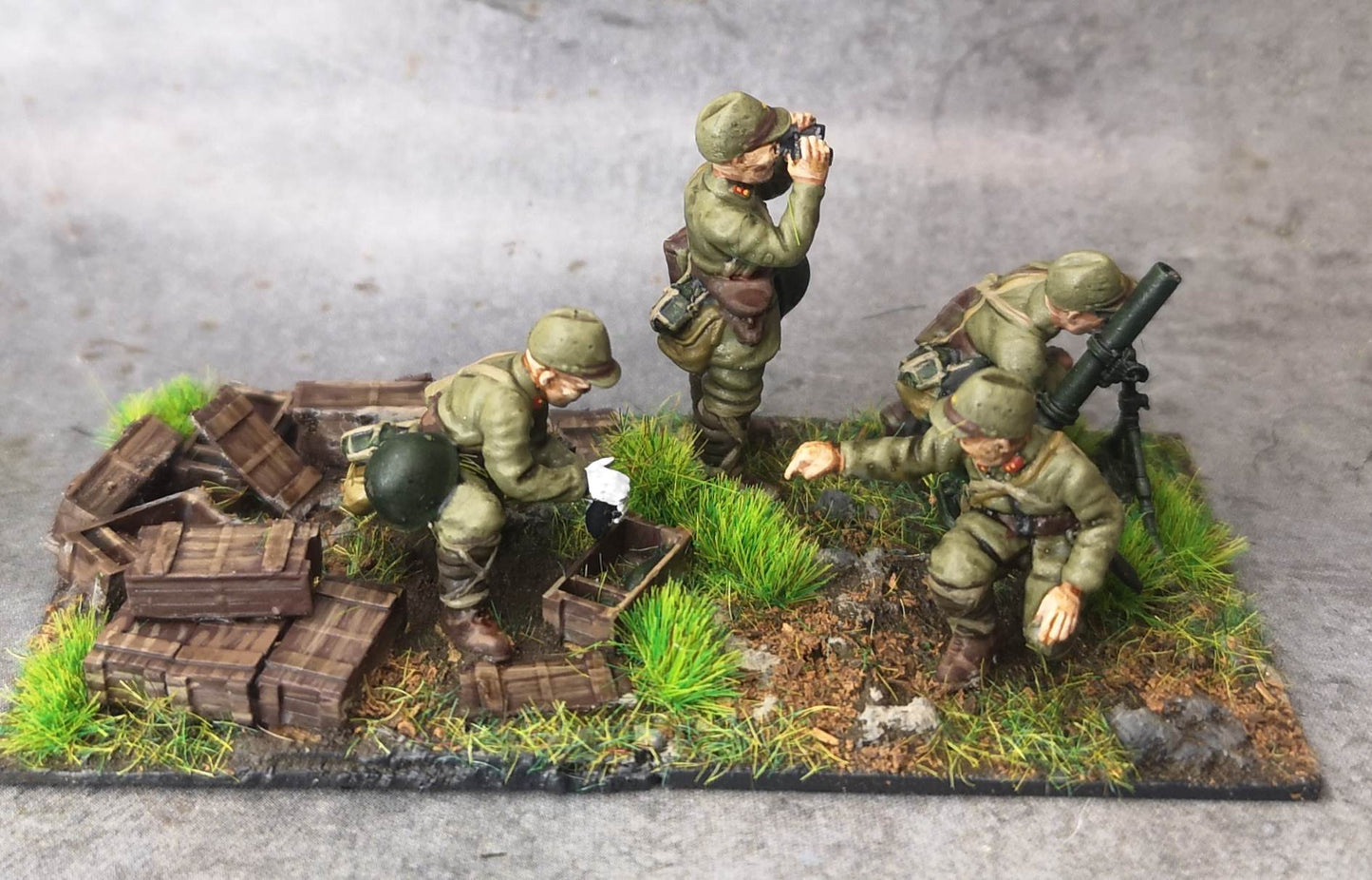 IJA Type 97 8cm Medium Mortar Team