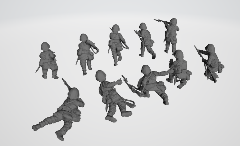 Cloth Helmet & Jika Tabi Squad