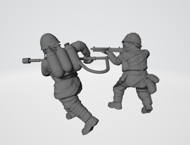 IJA Flamethrower Team