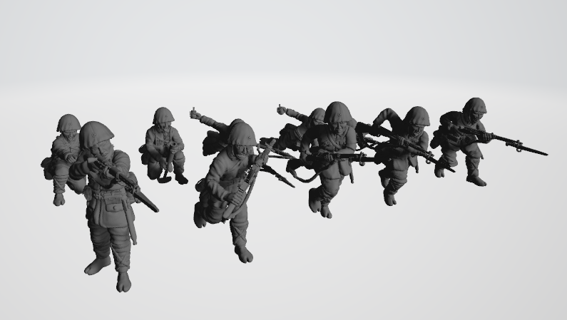 Cloth Helmet & Jika Tabi Squad