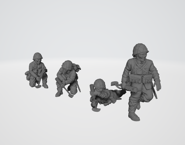 IJA Grenadier Infantry Squad Defensive Fighting