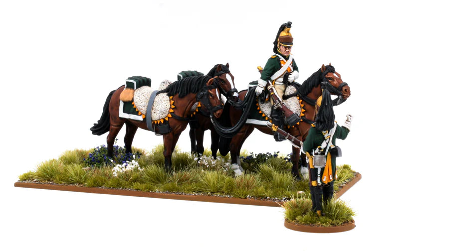 French Dragoons Horse Holder (1807-1814) by Piano Wargames