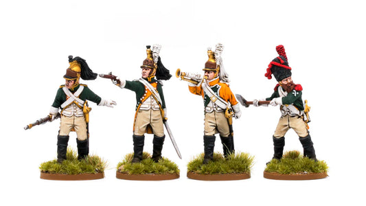 French Dismounted Dragoons Command (1807-1814) by Piano Wargames