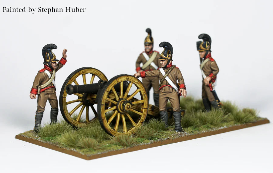Würzburg 6-Pounder Artillery Firing (1806-1812) by Piano Wargames
