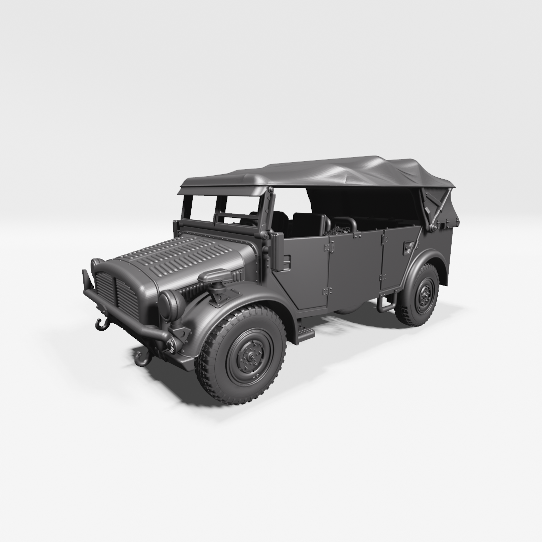 Horch 108 Type 40 (Heavy Car) by Wargame3D