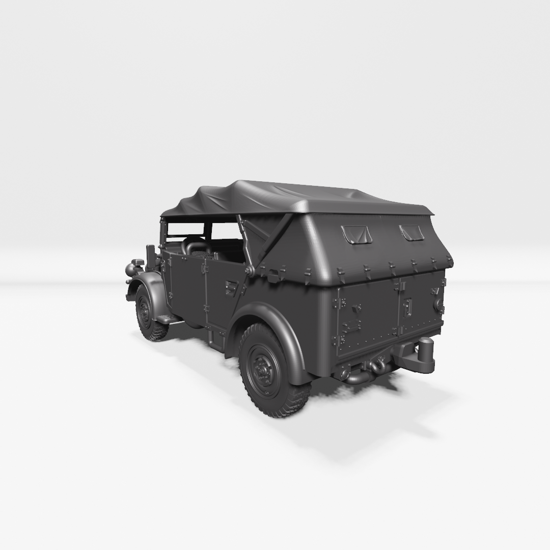 Horch 108 Type 40 (Heavy Car) by Wargame3D