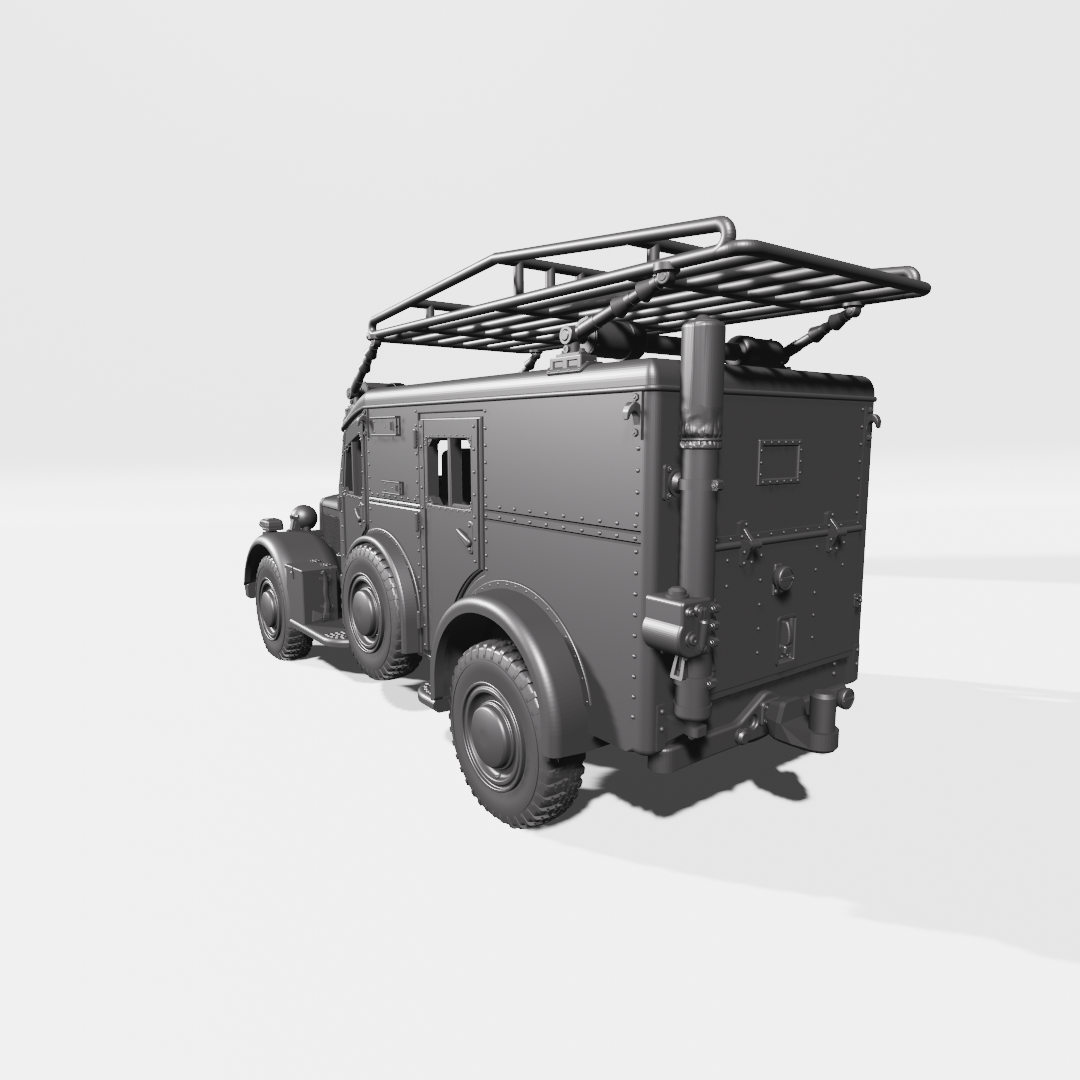 Horch 901 Type 40 Radio Car by Wargame3D