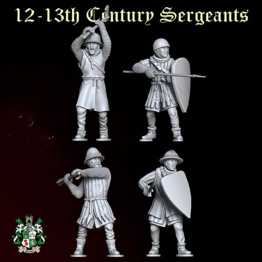 12-13th Century Sergeants Set 2 by Styriwar