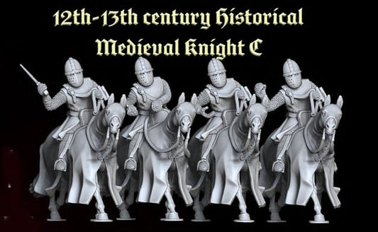 12th-13th century Historical Medieval Knight D (Close Helmet) by Styriwar