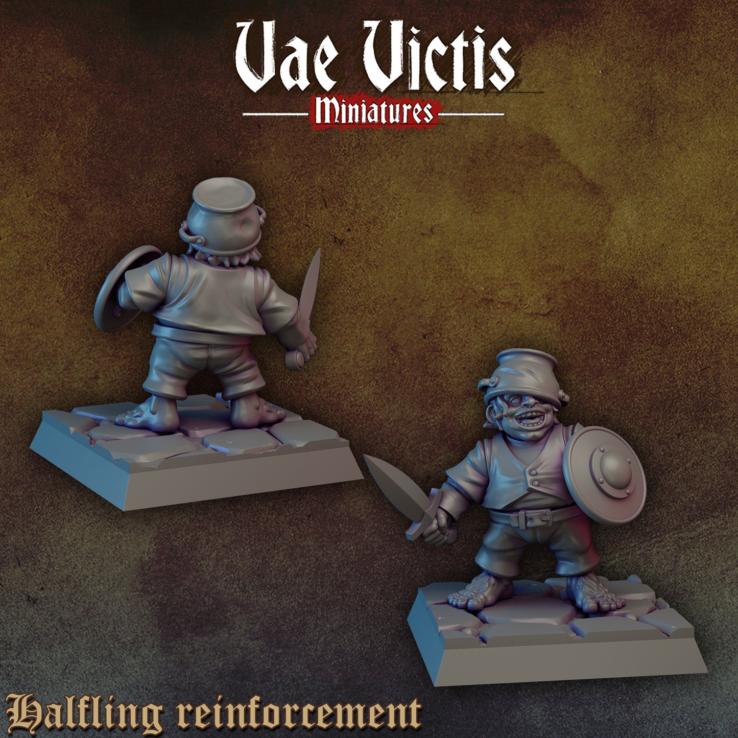 Halflings Warband by Vae Victis Miniatures