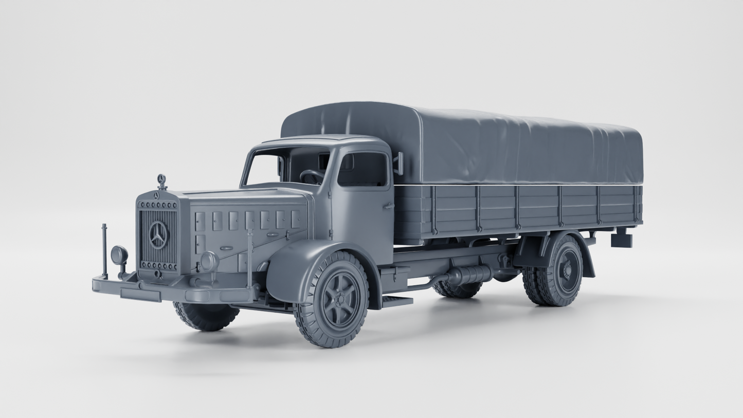 Mercedes L6500 Truck by Wargame3D