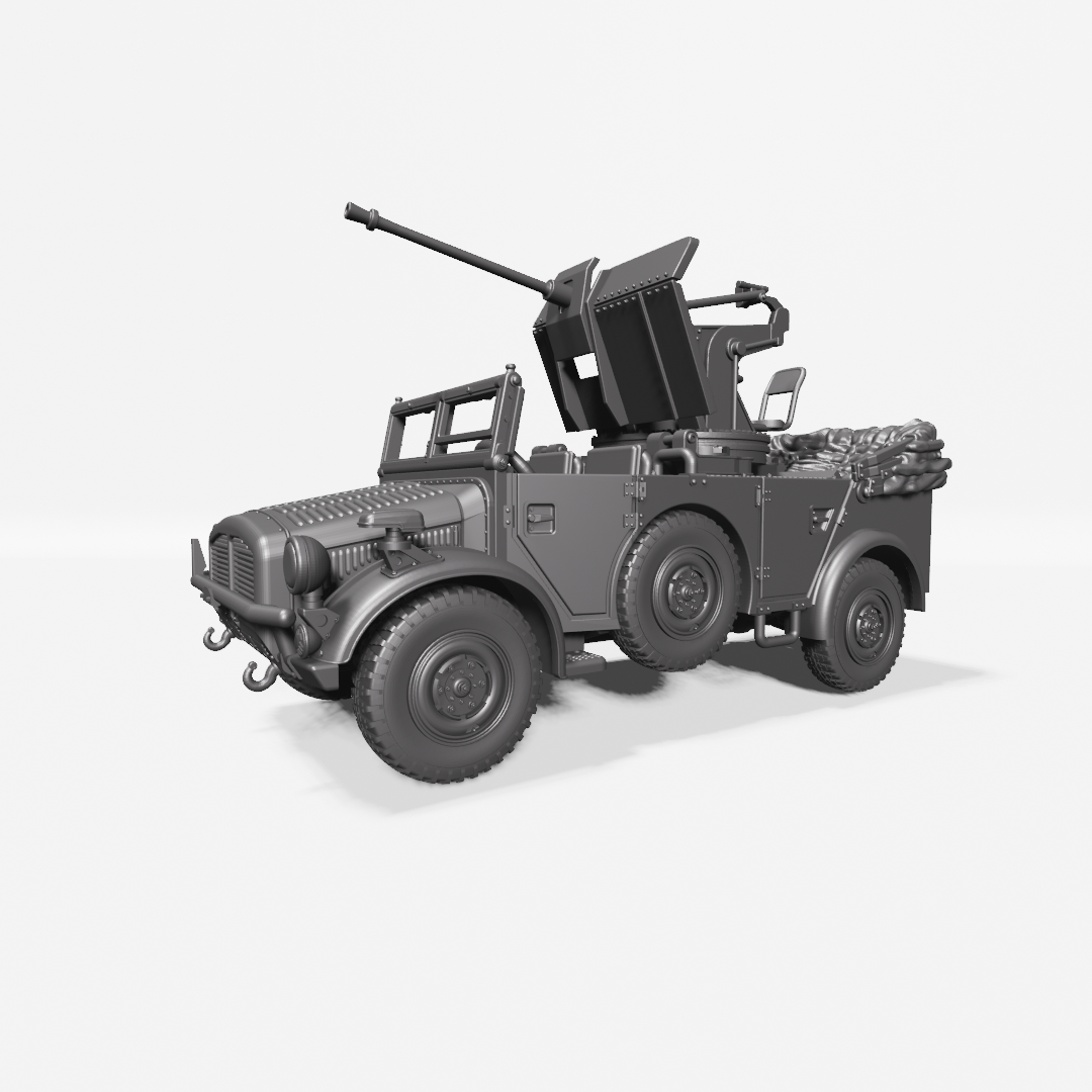 Horch 108 mit Flak 30 (20mm) by Wargame3D