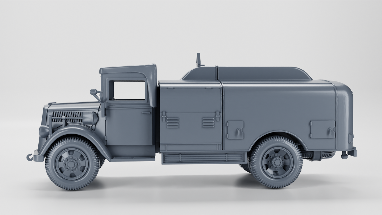 Opel Blitz Tankwagen Truck by Wargame3D