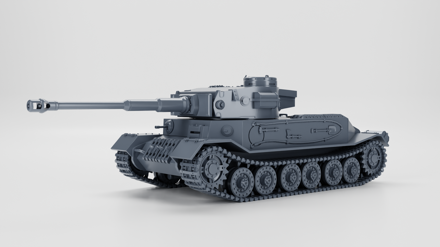 Tiger I  - Porsche Tiger - VK 45.01(P) by Wargame3D