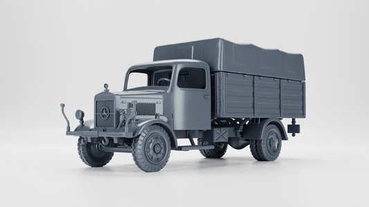 Mercedes L3000 Truck by Wargame3D