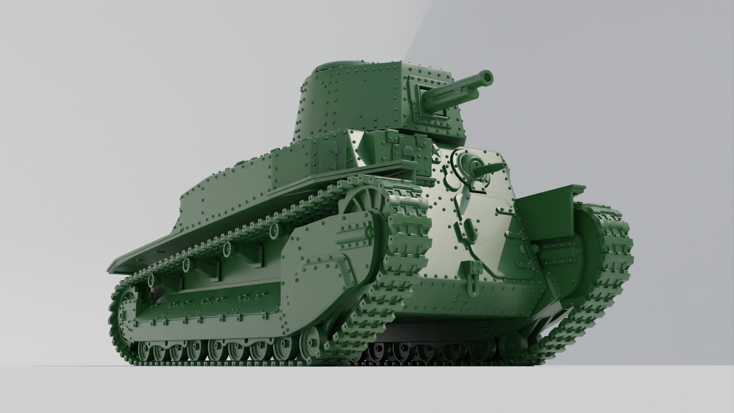 Type 89 I-Go Type B Tank by Wargame3D