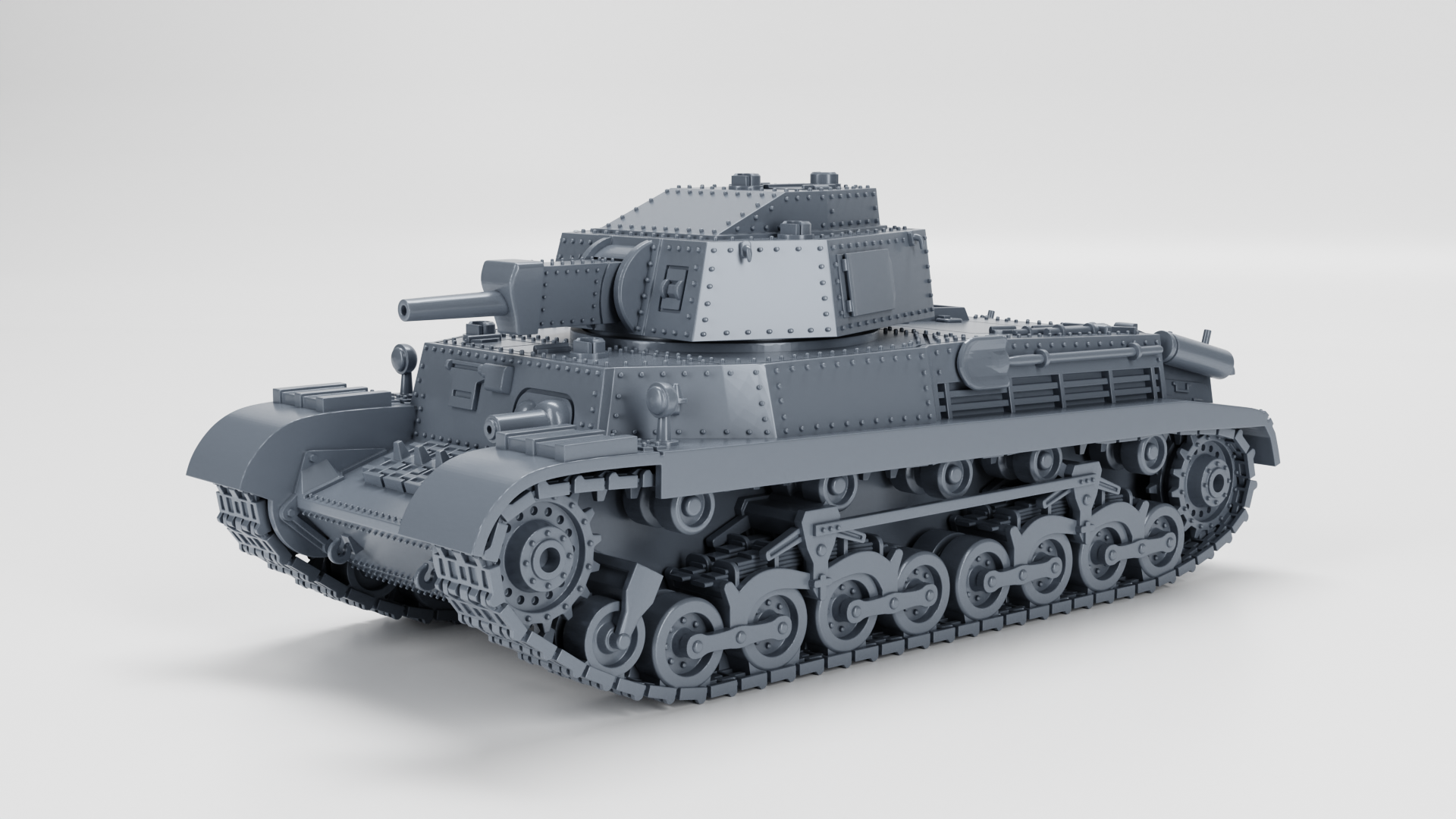 41M Turan II Tank by Wargame3D – Studio Historia