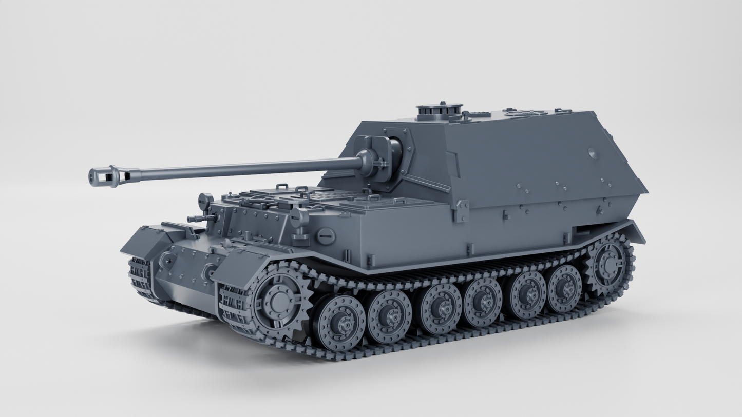 Elefant  Panzerjager Tiger (P) Pak 43 (8.8cm) by Wargame3D