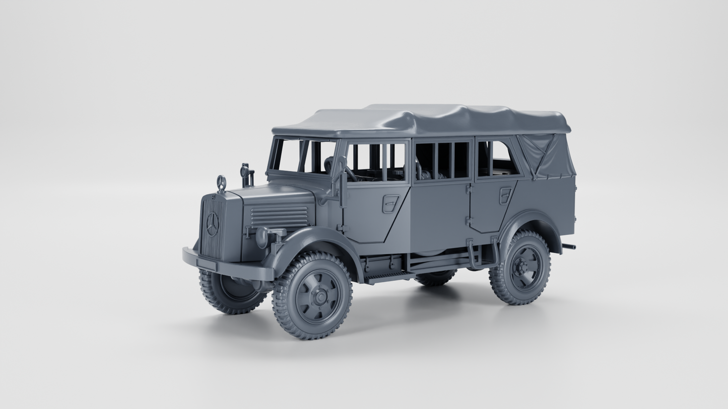 Mercedes L1500A Personnel Carrier by Wargame3D