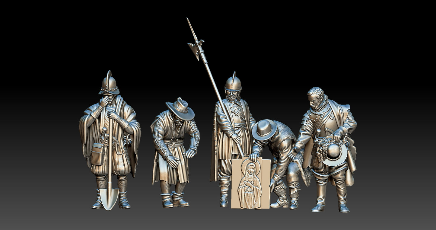 El Milagro de Empel 1585 set 2 by MICHELS MINIATUREN