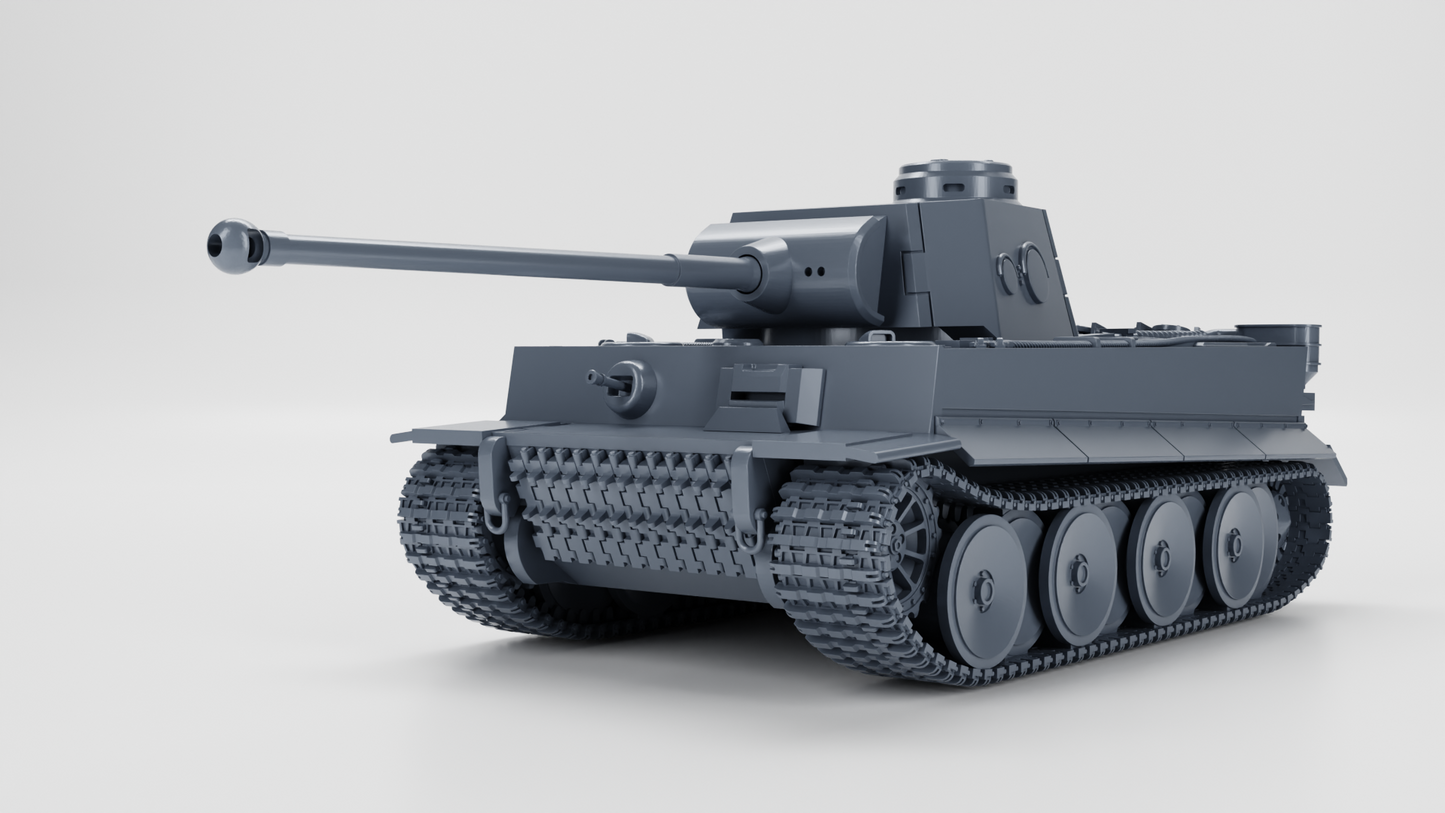 Tiger I - VK45.01(H2) with 7.5cm KwK L70 by Wargame3D