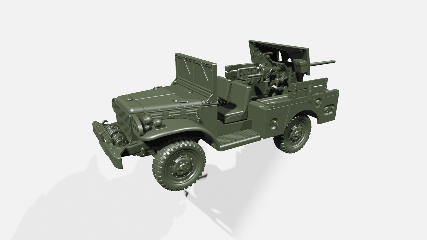 Dodge WC-55 with 37mm M6 by Wargame3D