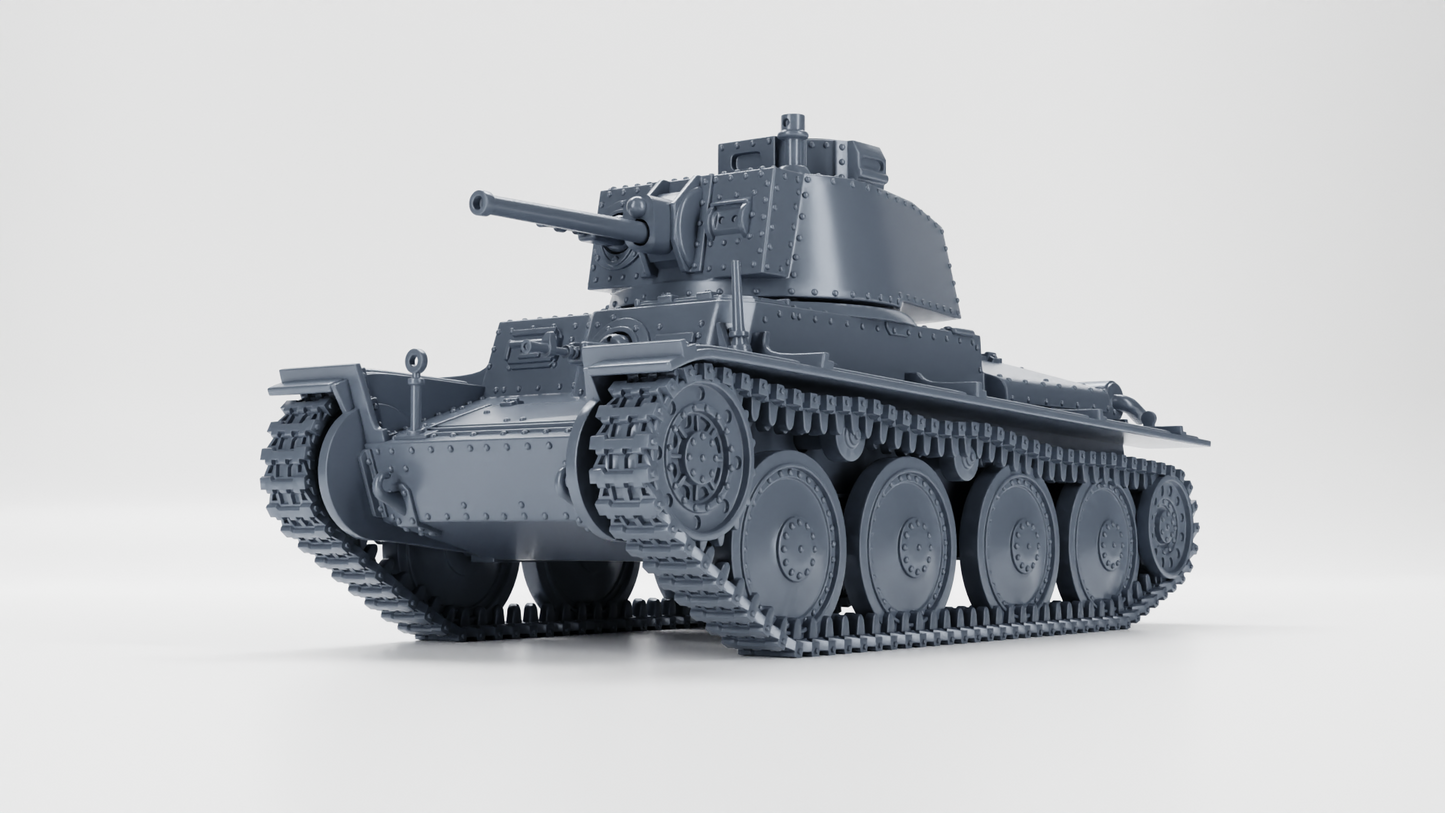 CKD LT vz.38 Light Tank (Pz.38t) by Wargame3D