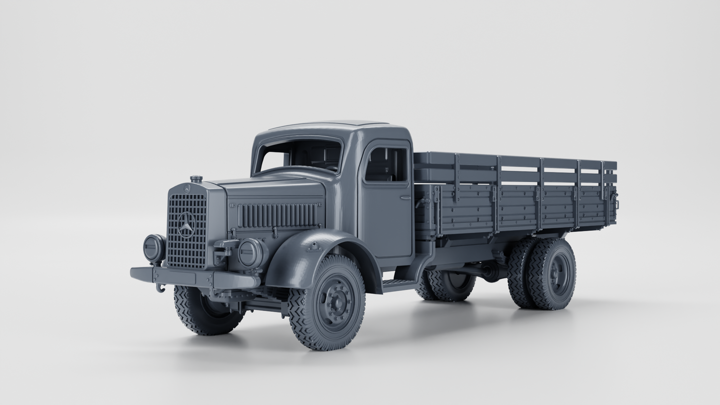 Mercedes L4500 Truck by Wargame3D