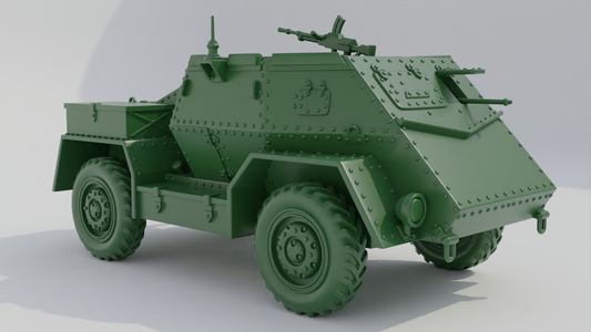 Indian Pattern Armoured Car by Wargame3D