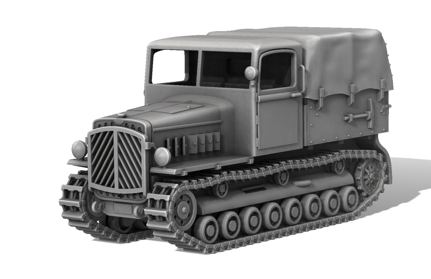 Praga T-6 Artillery Tractor by Wargame3D