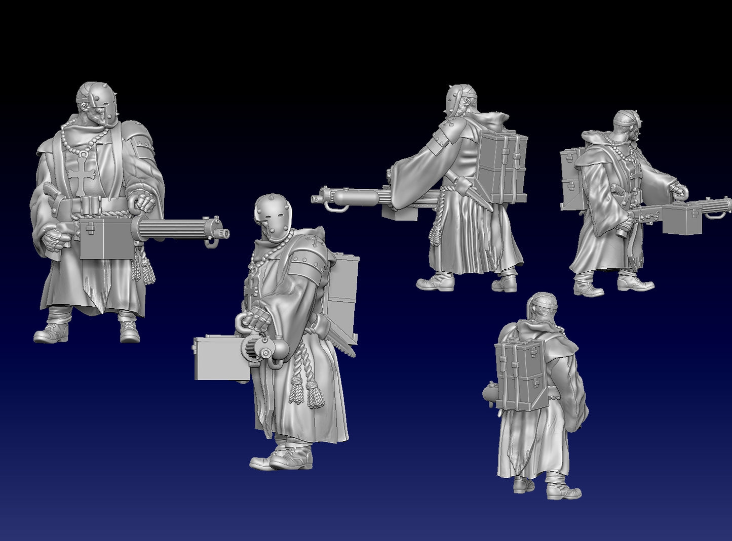 Great War Trench Monk Brute by Weird Armies Reign