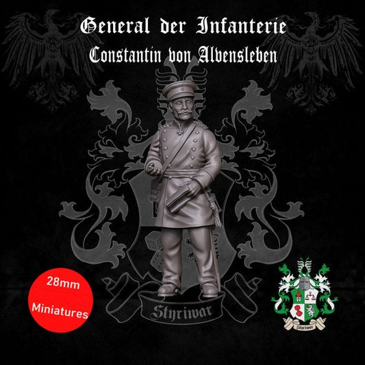 Constantin von Albensleben (General der Infanterie) by Styriwar