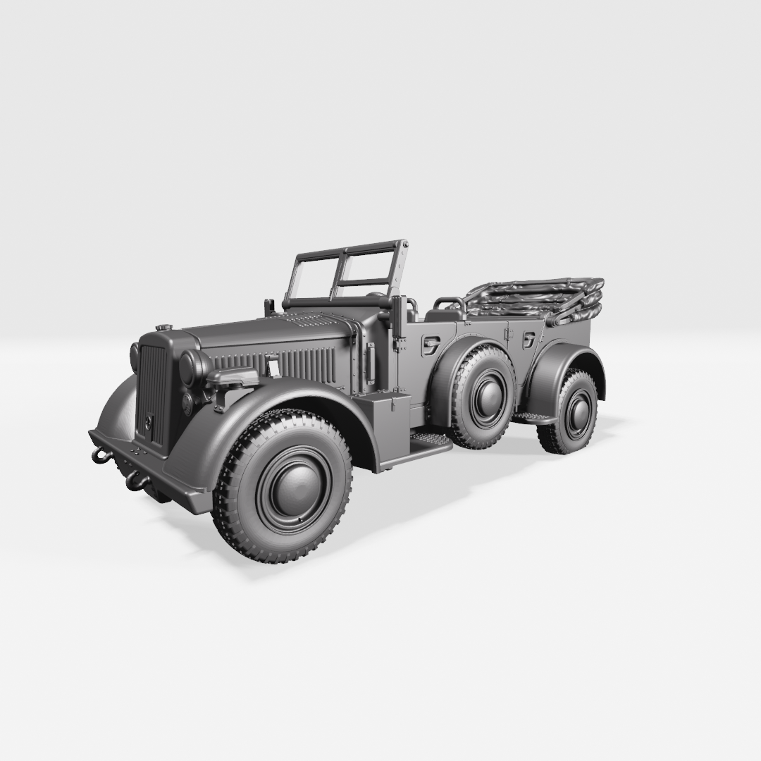 Horch 901 (Kfz.15) by Wargame3D