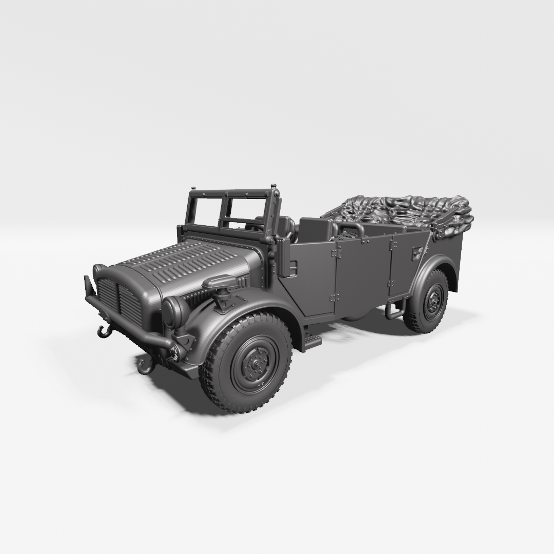 Horch 108 Type 40 (Heavy Car) by Wargame3D