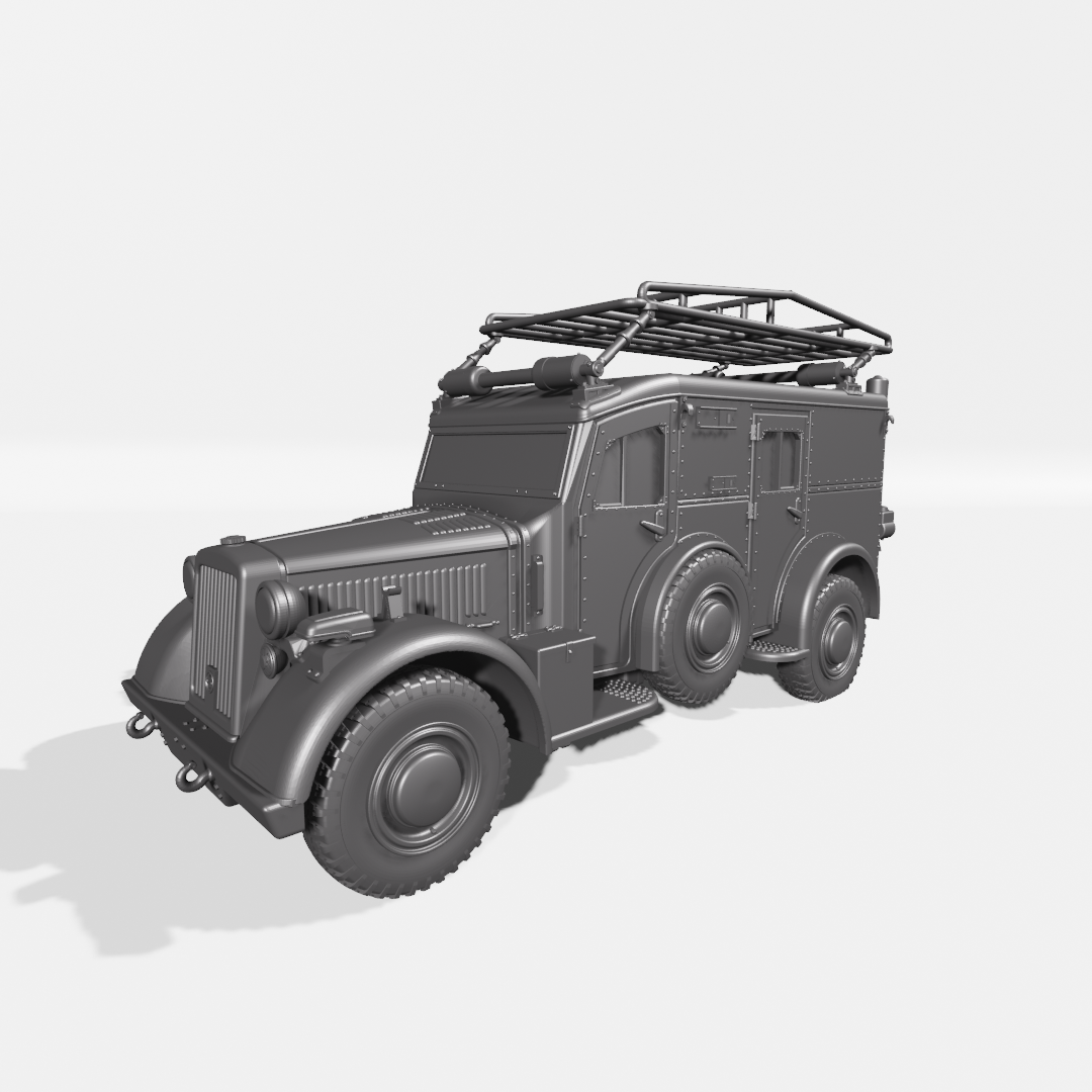 Horch 901 Type 40 Radio Car by Wargame3D