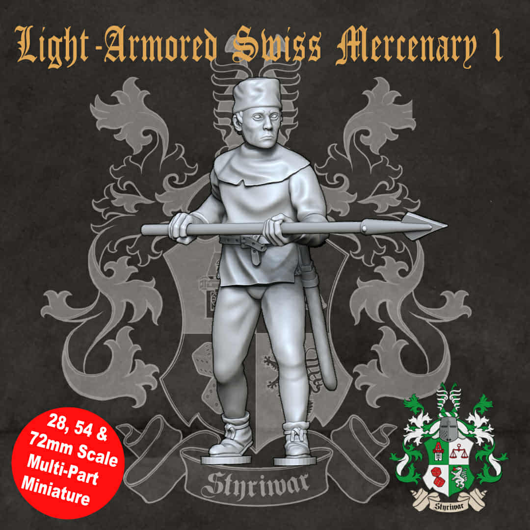 Light-Armored Swiss Mercenary 1 by Styriwar
