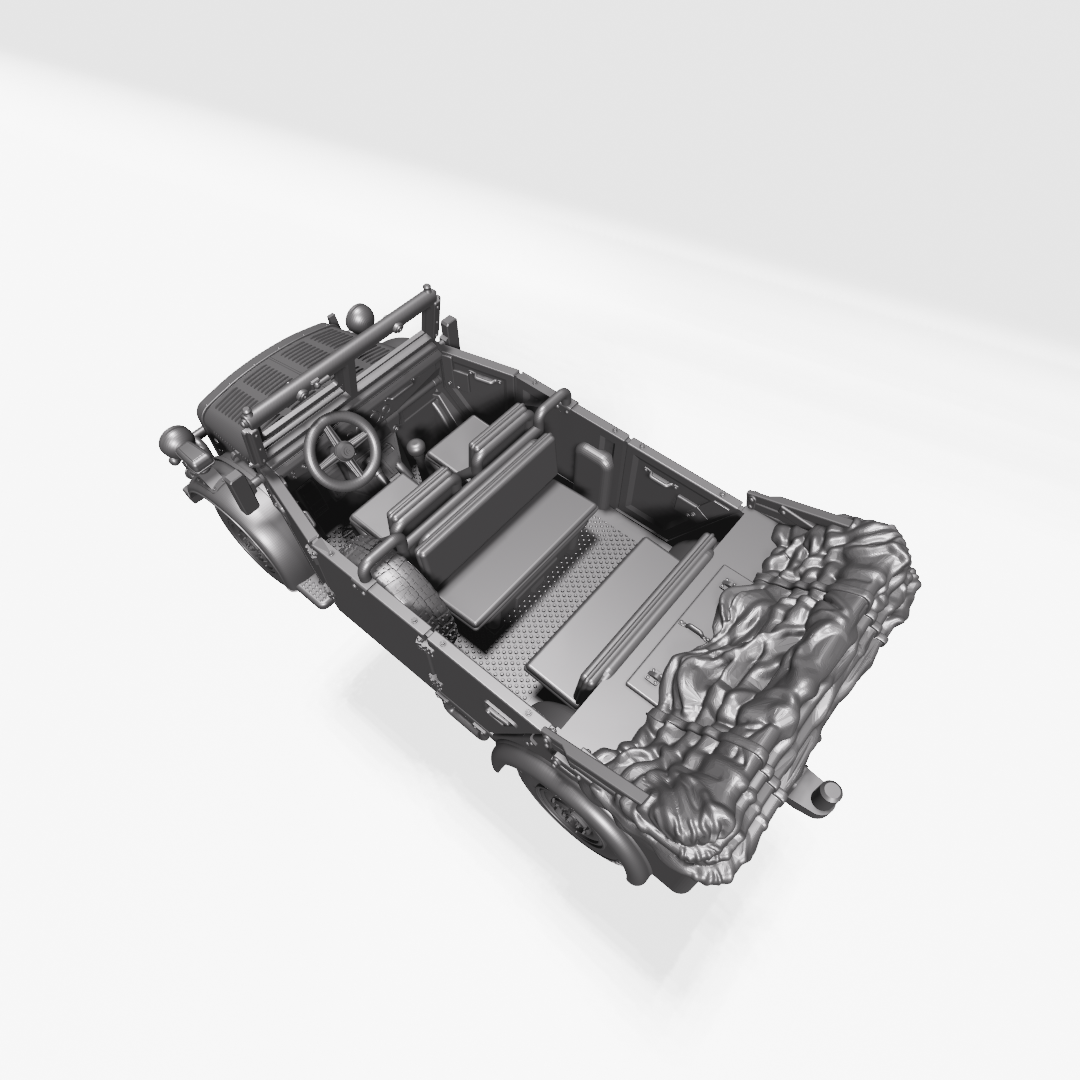 Horch 108 Type 40 (Heavy Car) by Wargame3D