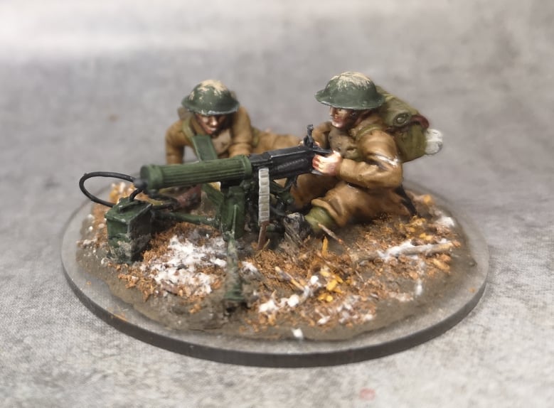 BEF Vickers Machine Gun Team
