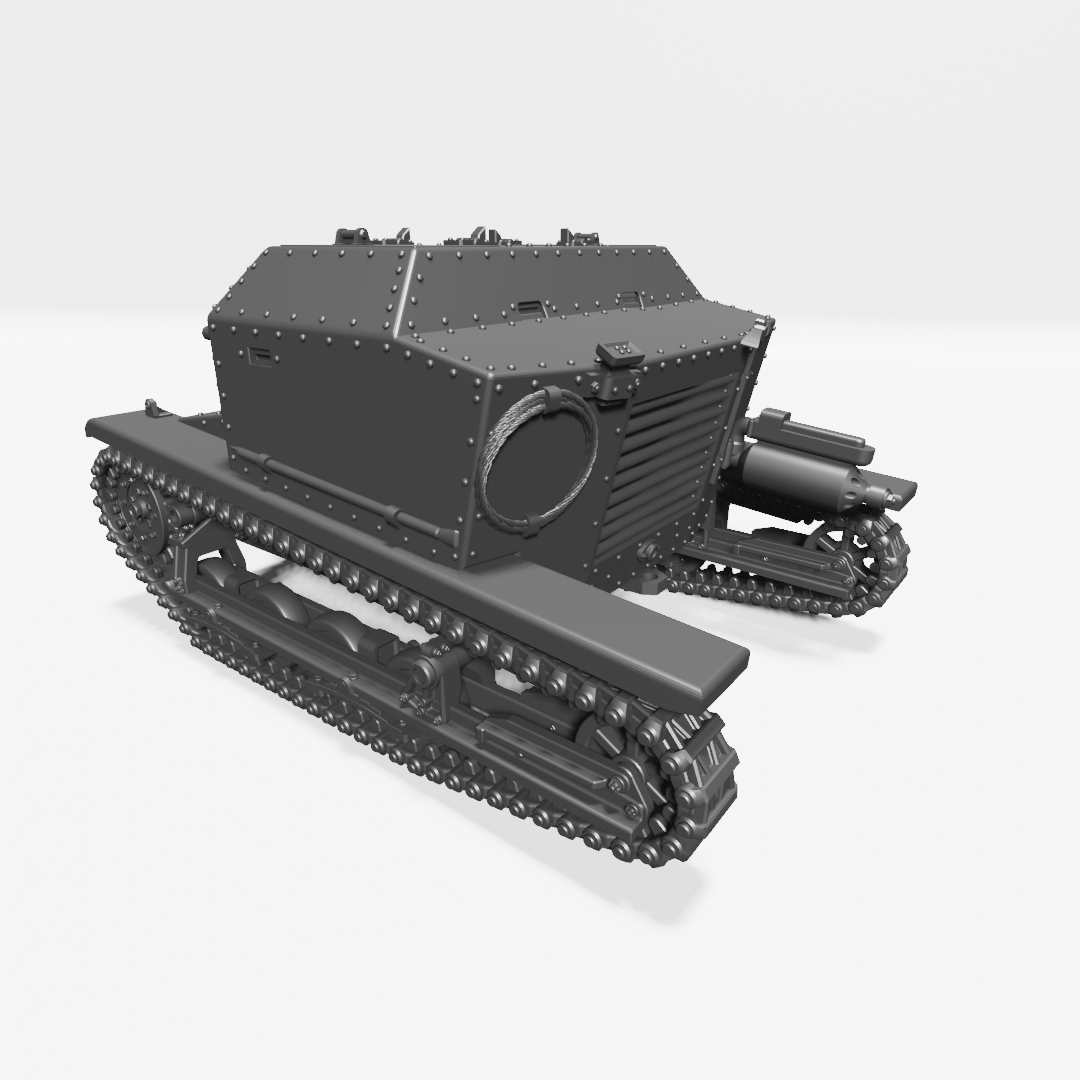 P-I vz 33 Tankette by Wargame3D