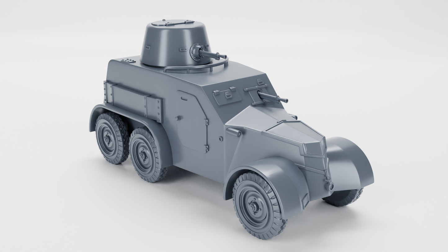 Tatra OA vz.30 Armored Car by Wargame3D