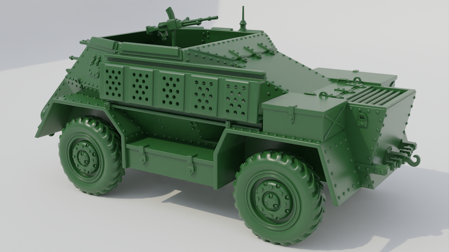 Indian Pattern Armoured Car by Wargame3D