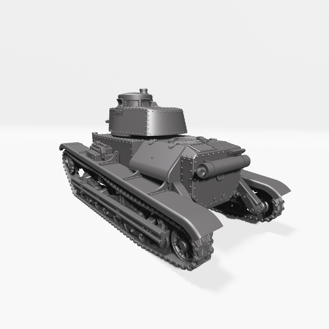 CKD LT vz.34 Light Tank by Wargame3D