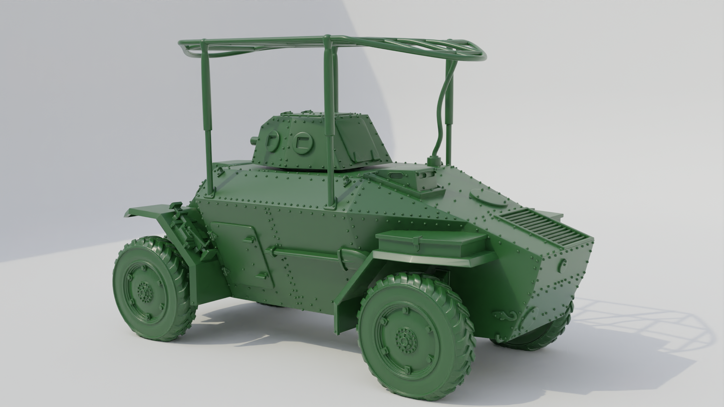 40M Csaba Armored Car (Command Variant) by Wargame3D