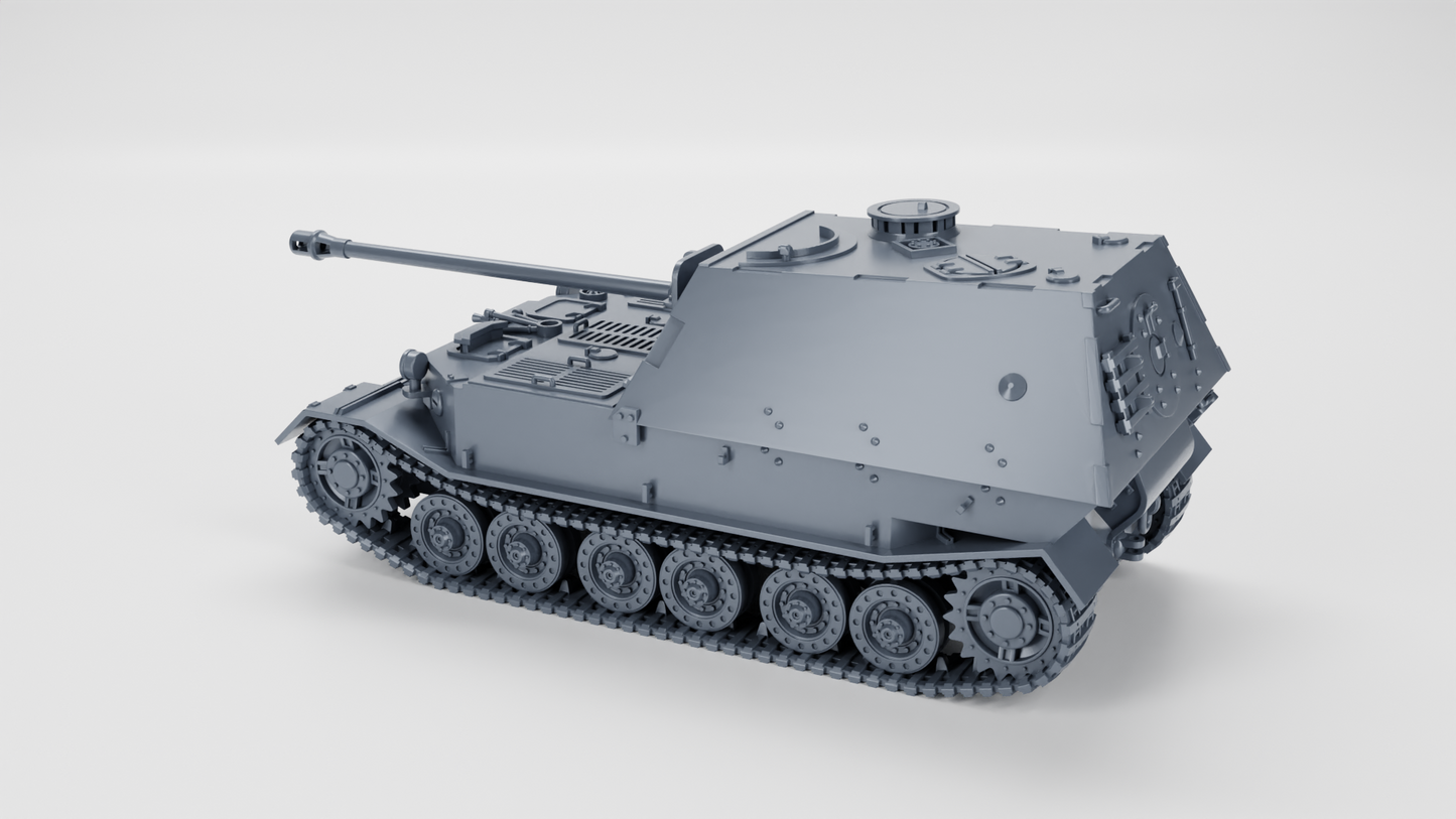 Elefant  Panzerjager Tiger (P) Pak 43 (8.8cm) by Wargame3D