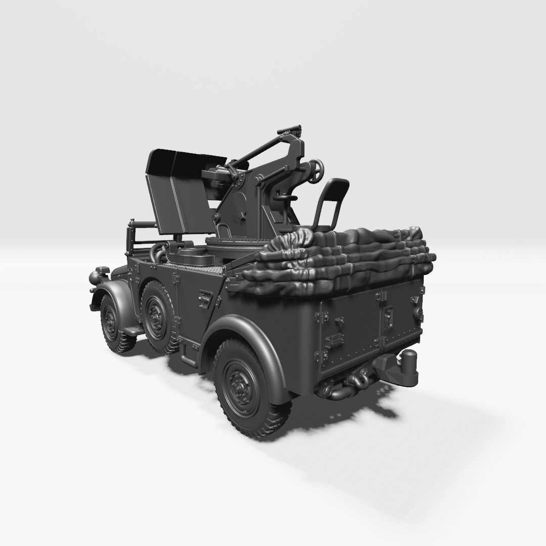 Horch 108 mit Flak 30 (20mm) by Wargame3D