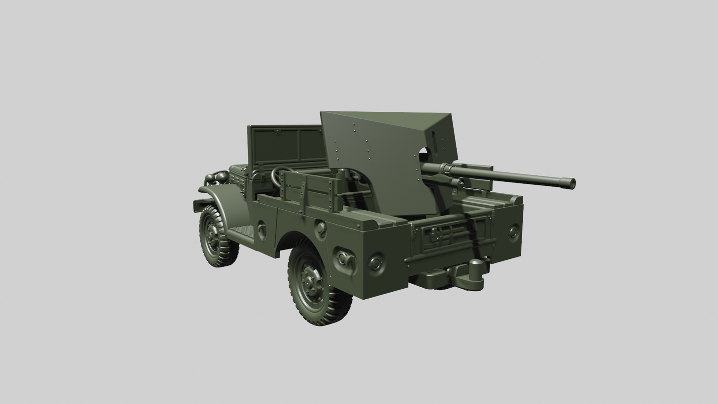 Dodge WC-55 with 37mm M6 by Wargame3D