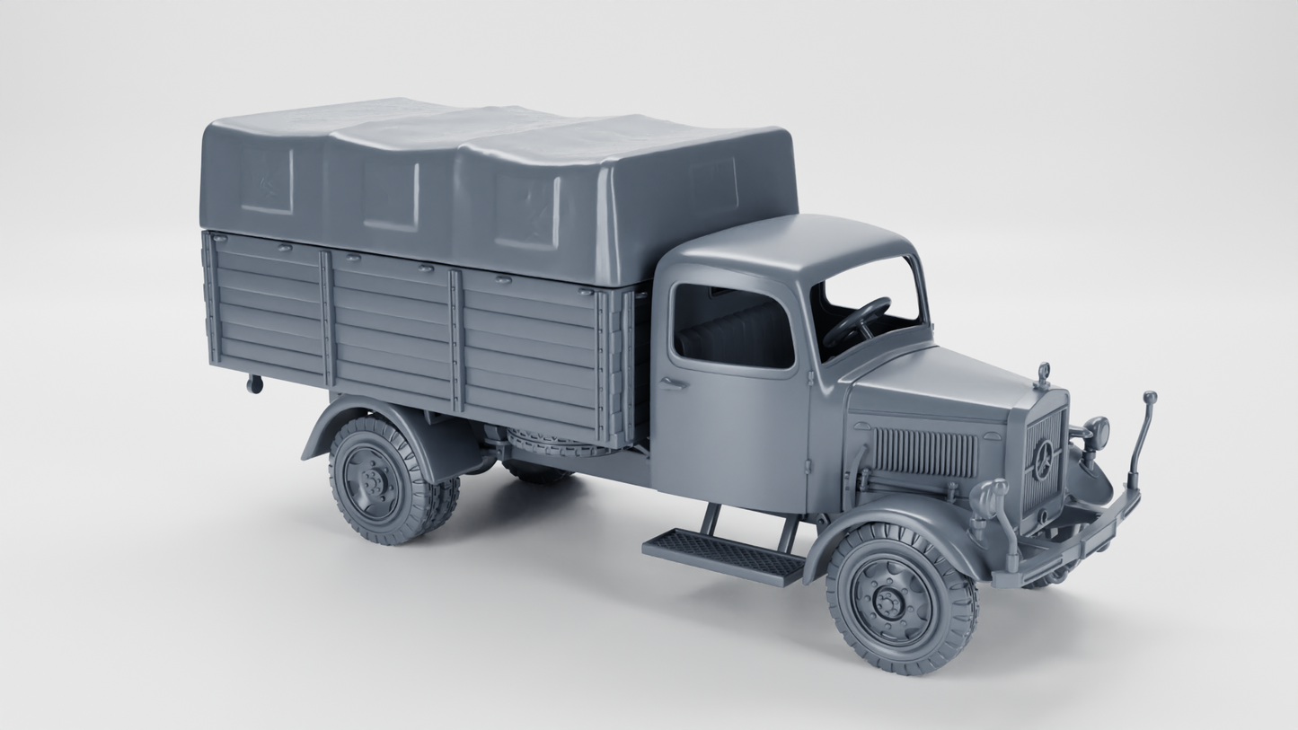 Mercedes L3000 Truck by Wargame3D